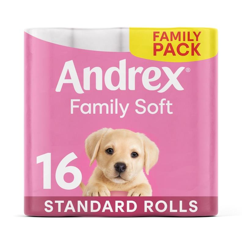 Andrex Gentle Clean Toilet Rolls 16's