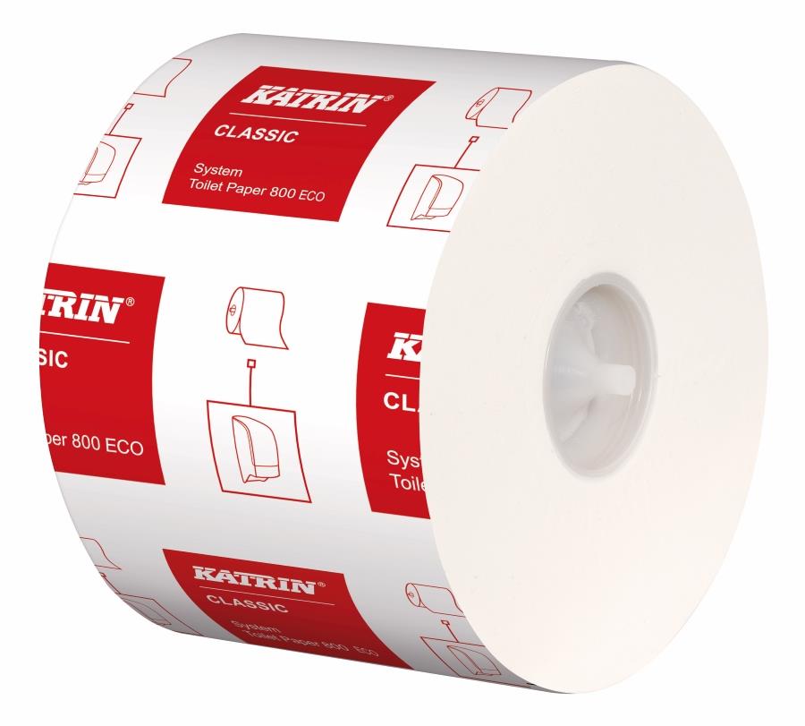 katrin, eco system, toilet rolls, wiping, washroom, toilet, tissue, eco-friendly, 800