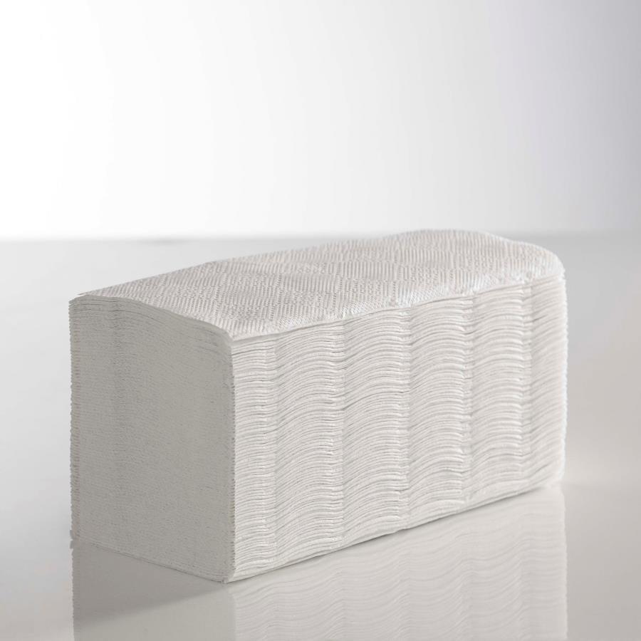 White 2ply Interfold Hand Towels