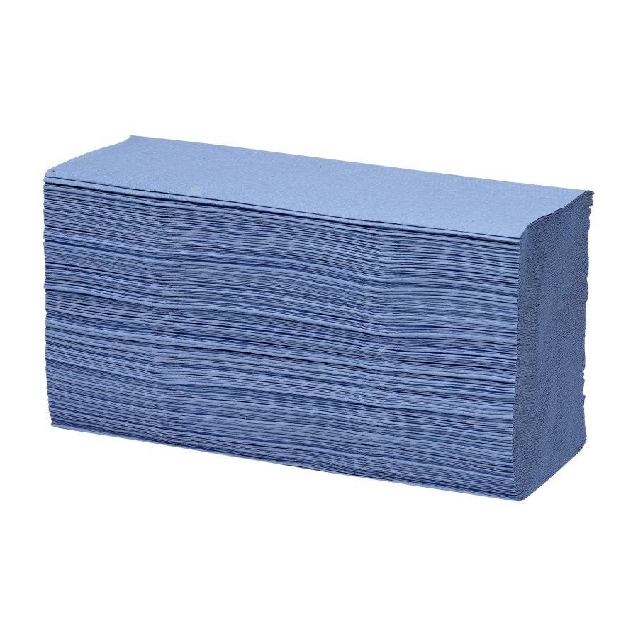 Blue 1ply Z-Fold Hand Towels