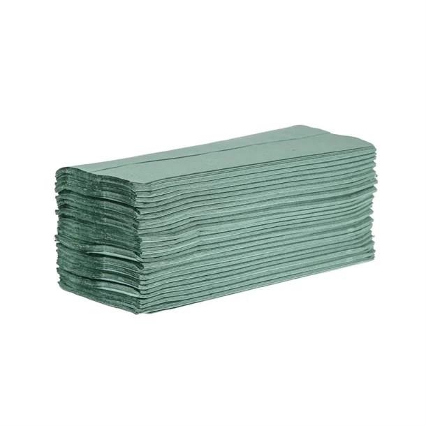 Green 1ply Z-Fold Hand Towels