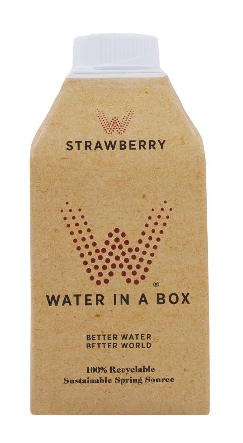 Vivid Strawberry Water In A Box 500ml