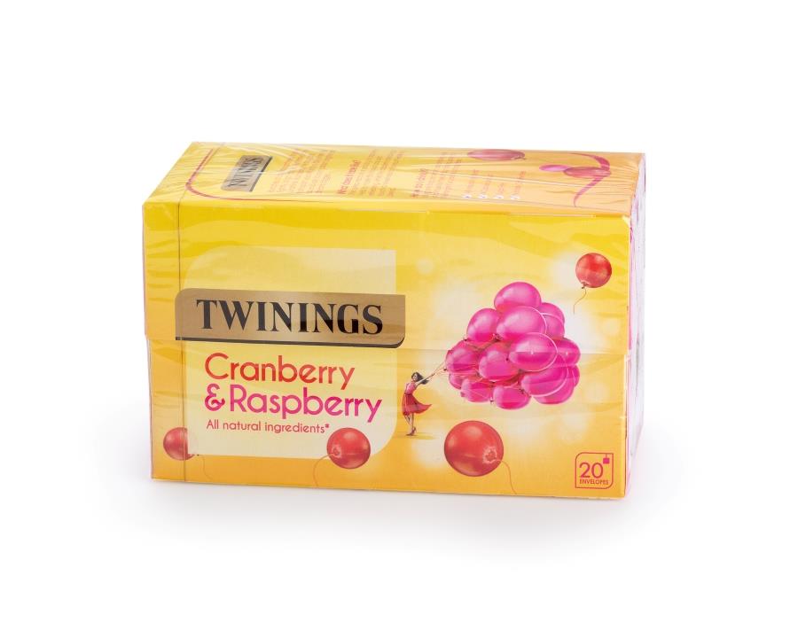 twinings fruit selection, caffeine and sugar free, infusions, envelope tea bags 