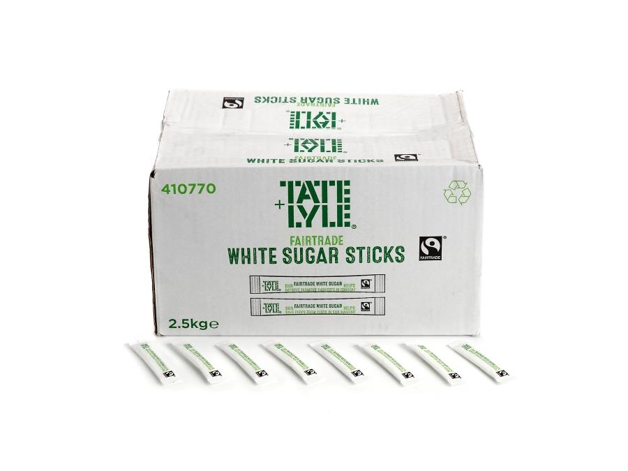 Tate & Lyle Fairtrade White Sugar Sticks