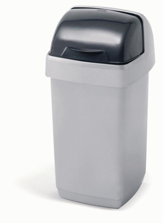 roll top bin, rubbish, refuse, waste disposal, composite bin, 10l, durable 