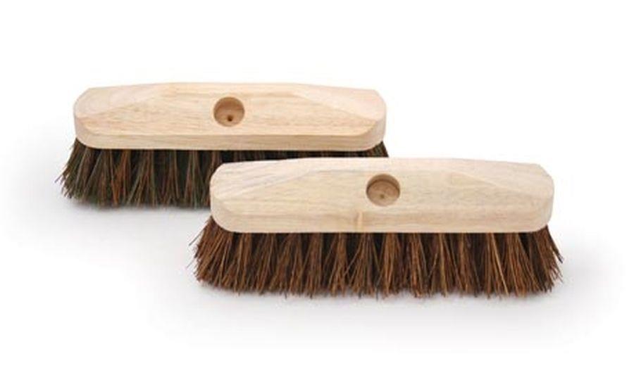wooden deck scrub, strong, wooden handle, sweeping, 