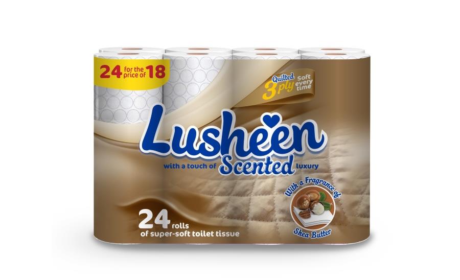 Lusheen Super Soft 3ply Toilet Roll 24's